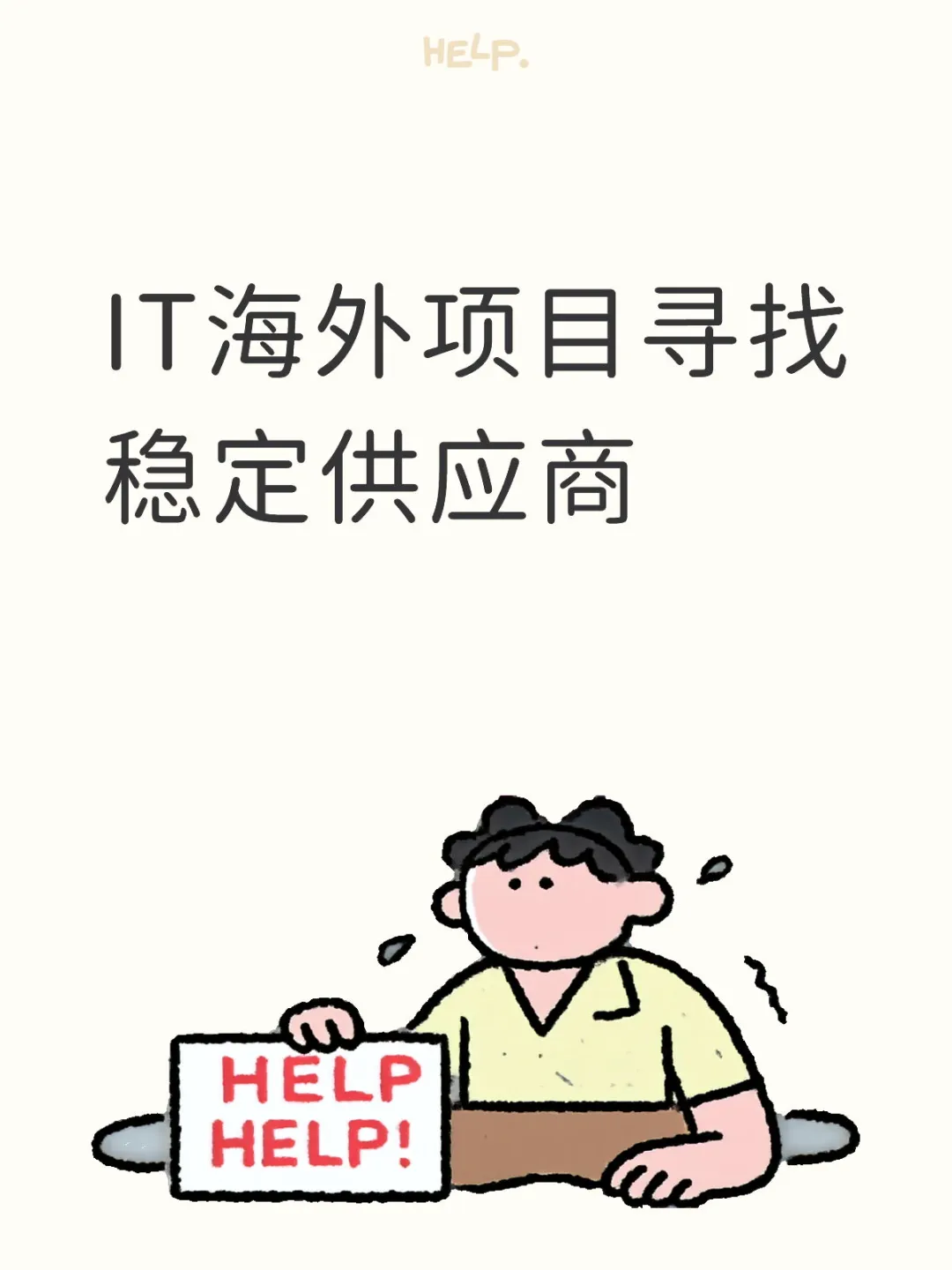 IT海外项目寻找稳定供应商
