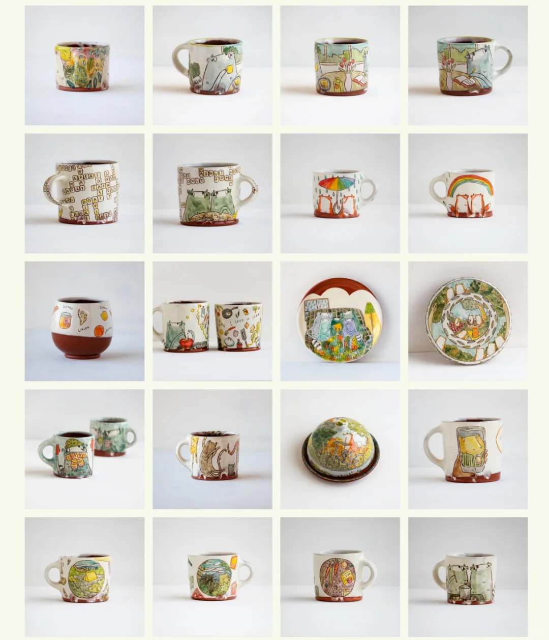 一绝的插图陶瓷马克杯｜独立站年入3000万