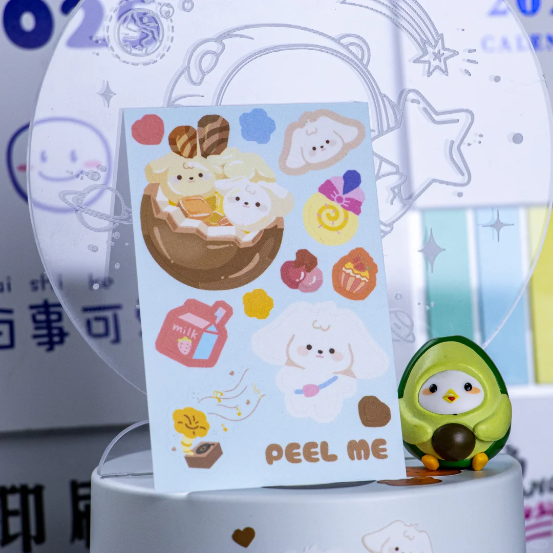 宝子们~定制贴纸找这家，效果直接美翻!