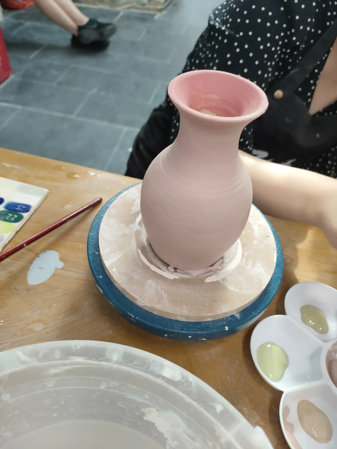 太喜欢这个渐变粉小花瓶了！谁懂～