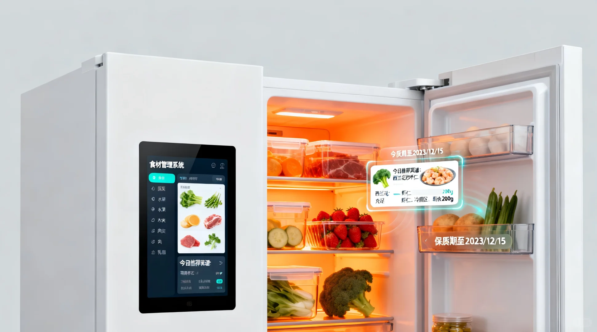 深度解析智能冰箱的食材监控与管理技术