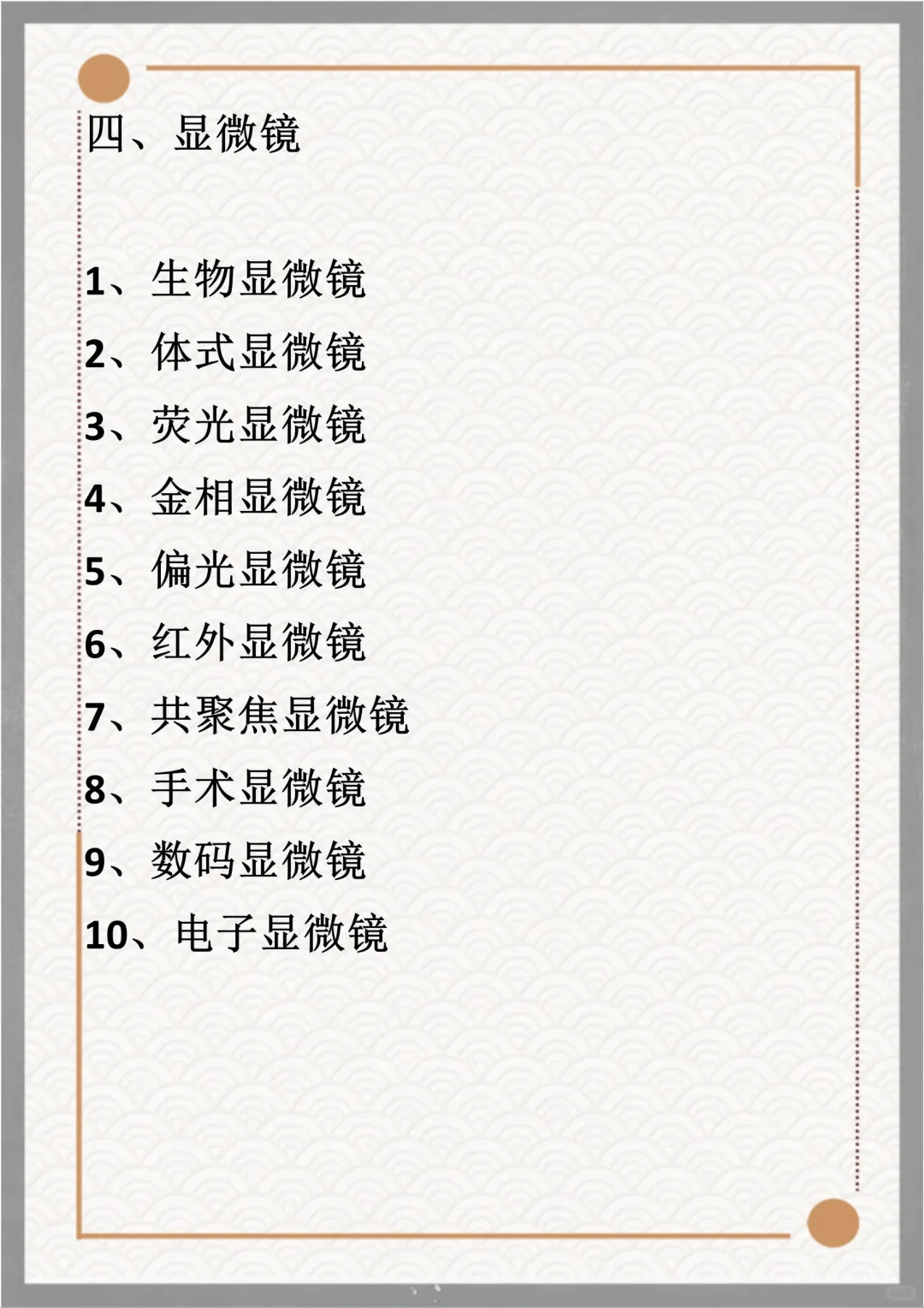 测试分析仪器:13大类，110种分类