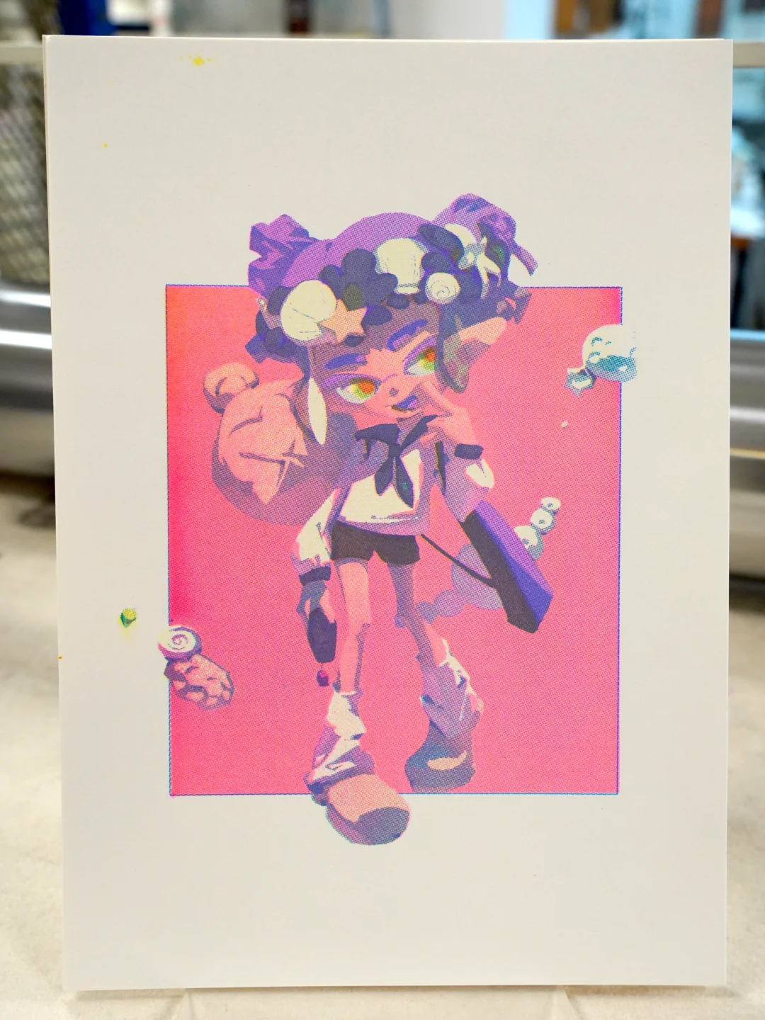 还有什么画面是CMYK丝网印刷不能解决的