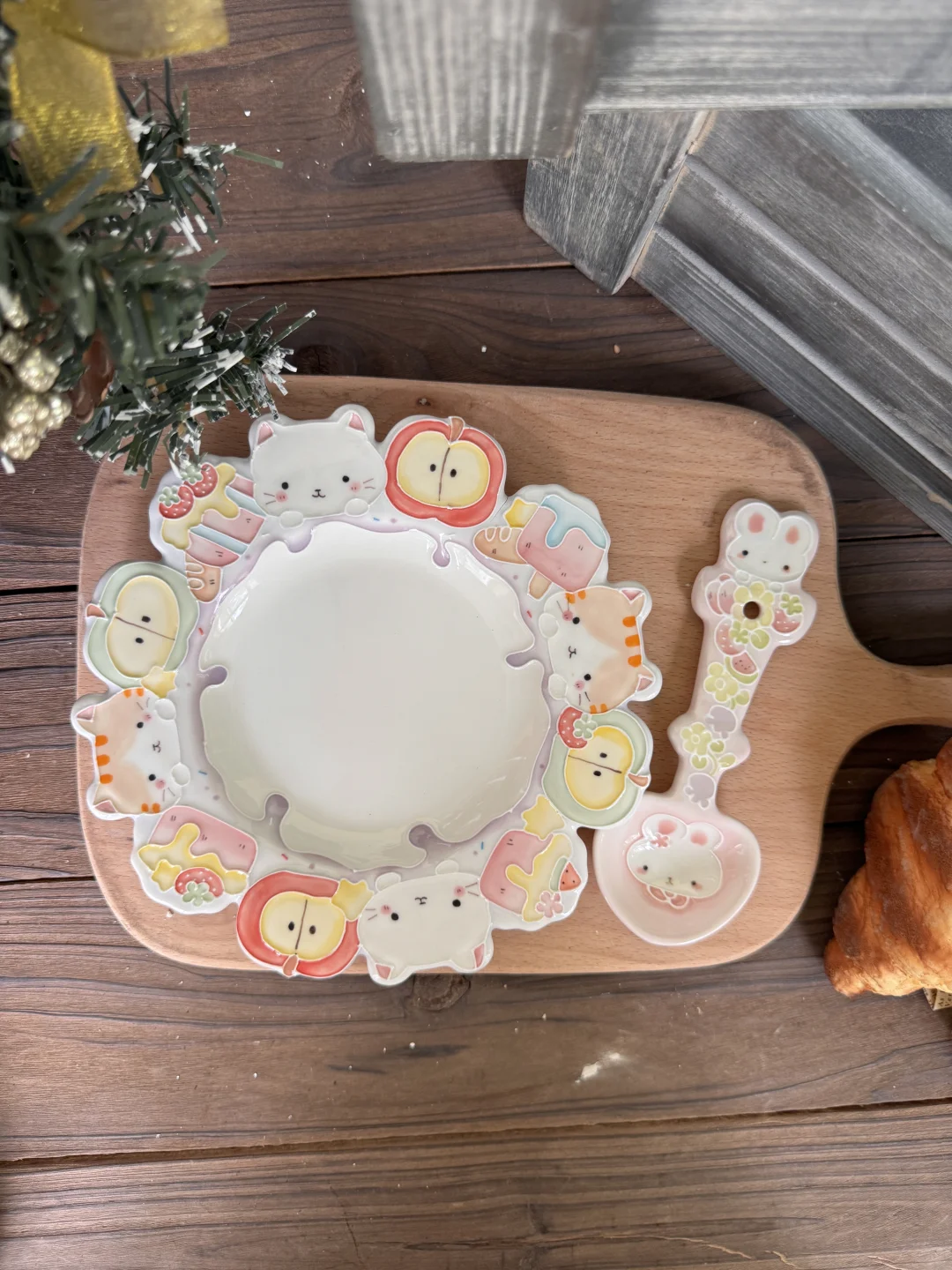 这个盘盘可爱到犯规啦！