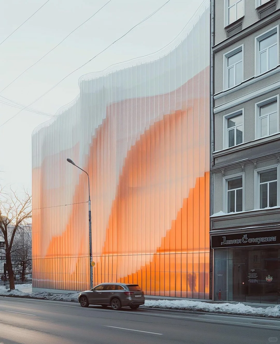 橙影琉璃/商业建筑立面灵感系列