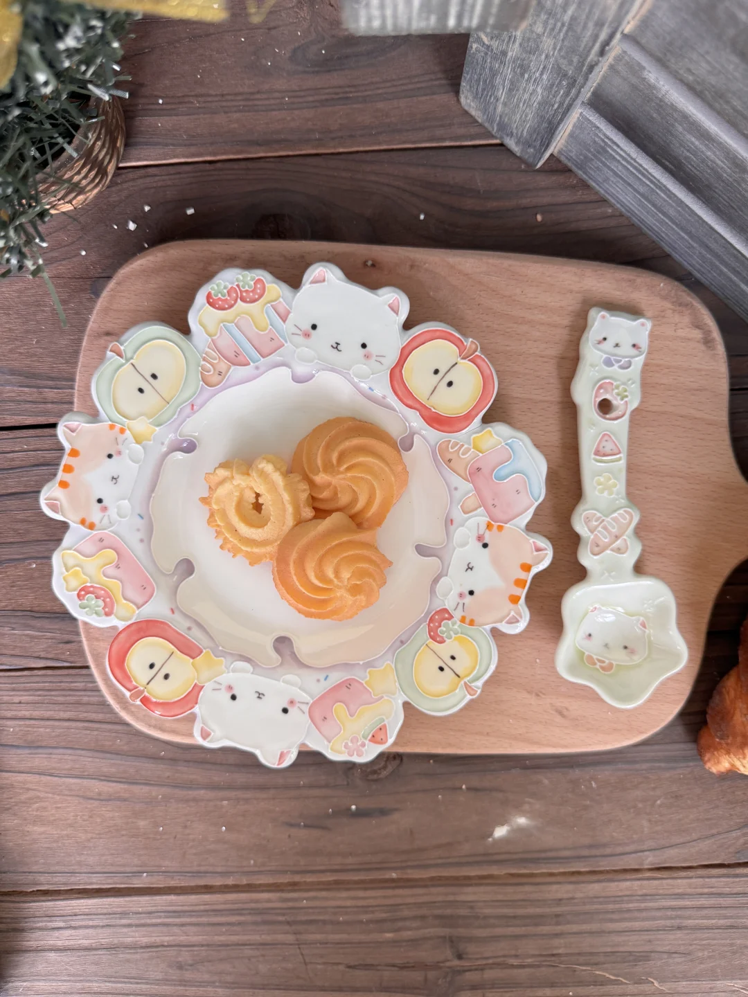 这个盘盘可爱到犯规啦！