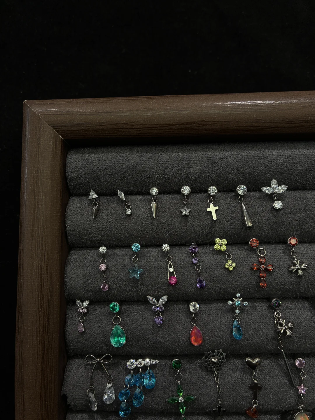 啊啊好看鼠了！！钛合金好看不易撞款的耳坠✨