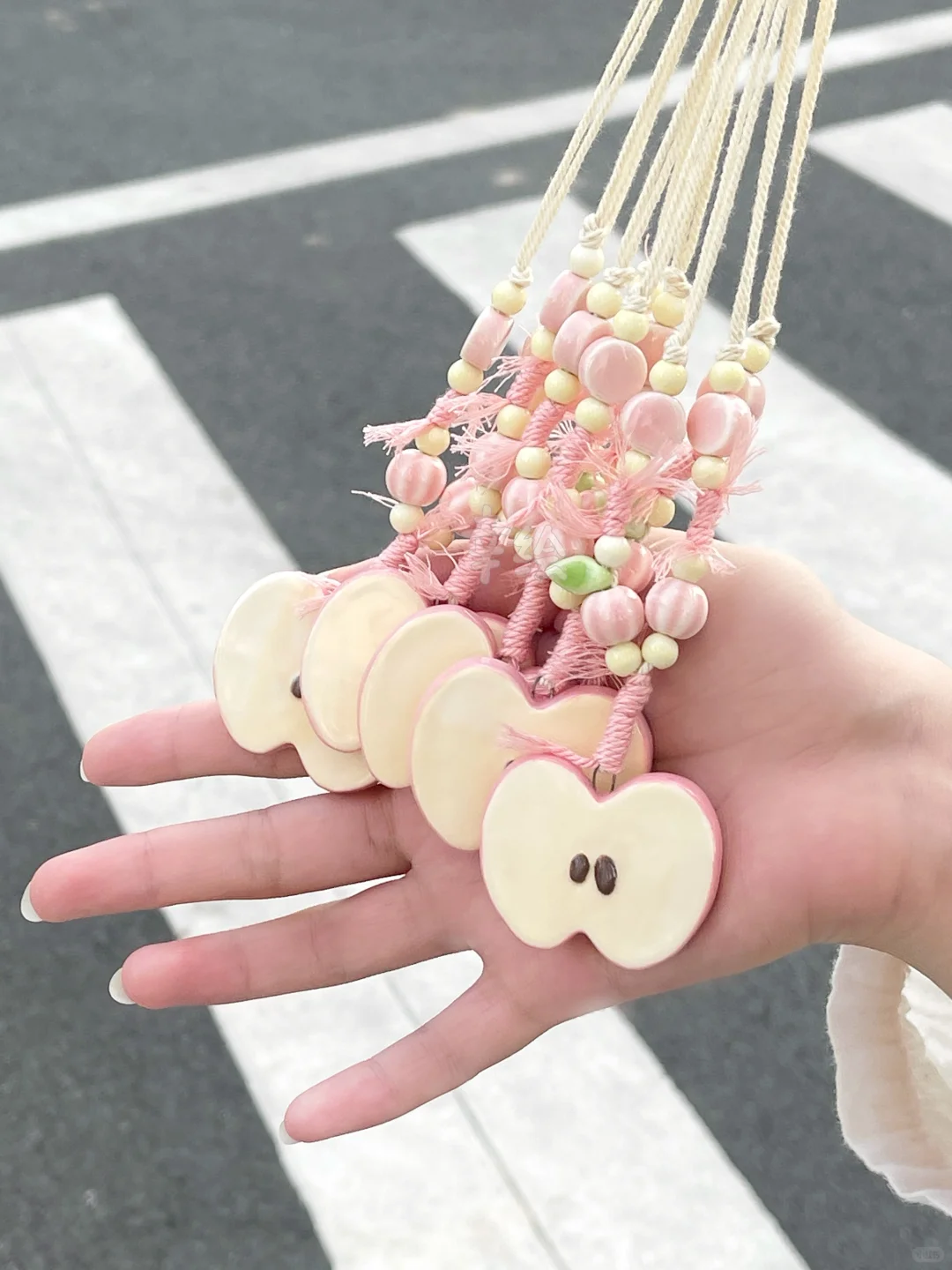 切一片苹果做项链?✨