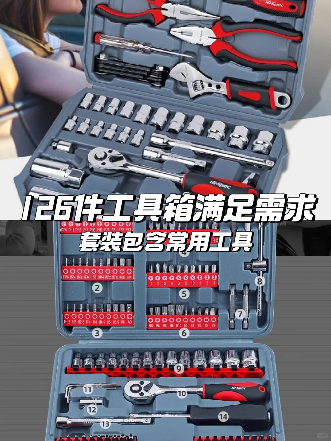 ?修车必备！超全工具箱?