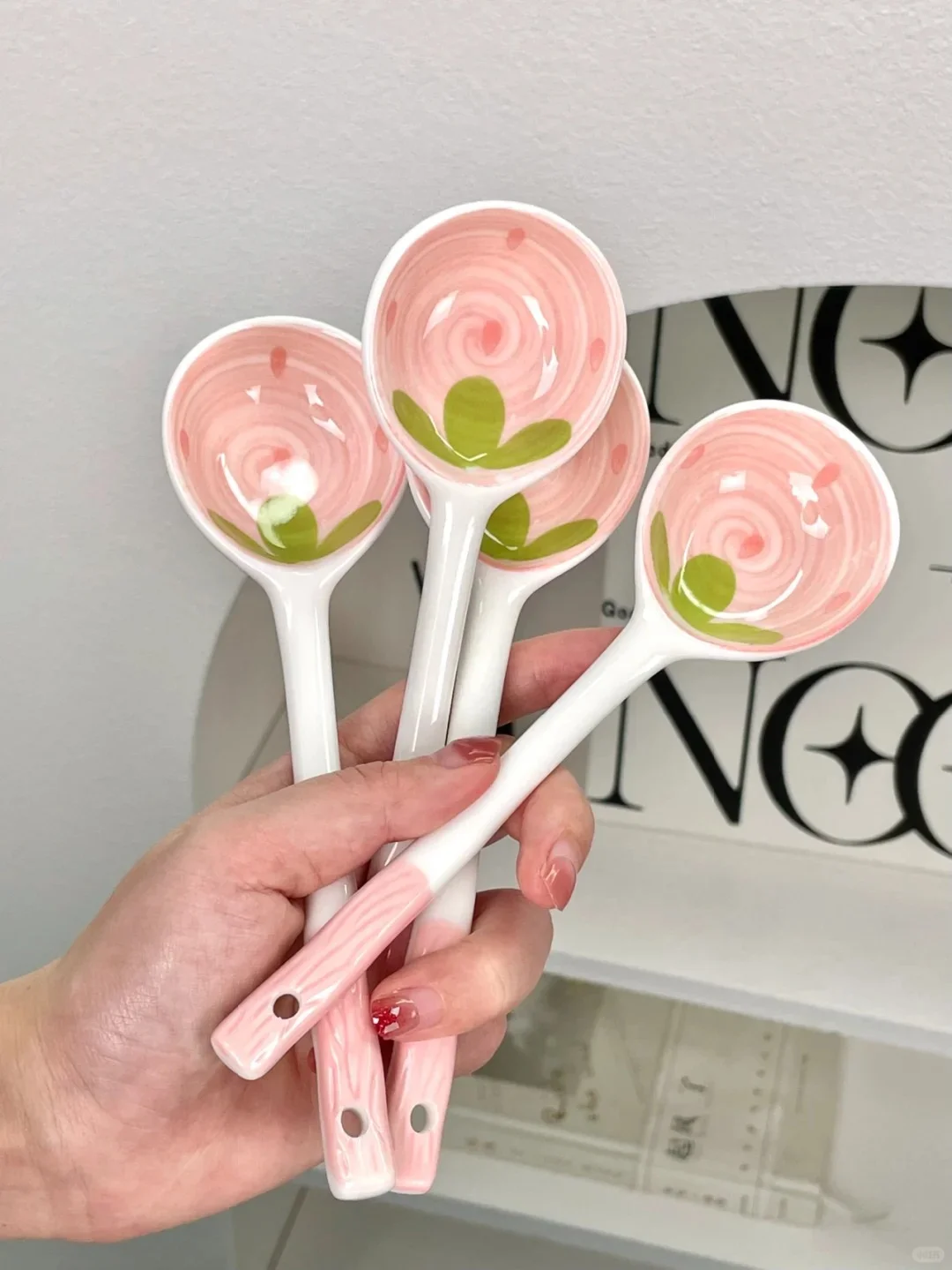 个位数?get到的草莓勺粉粉的贼好看！！