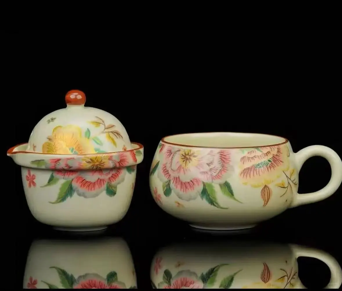 ?国色天香茶具，旅行也精致