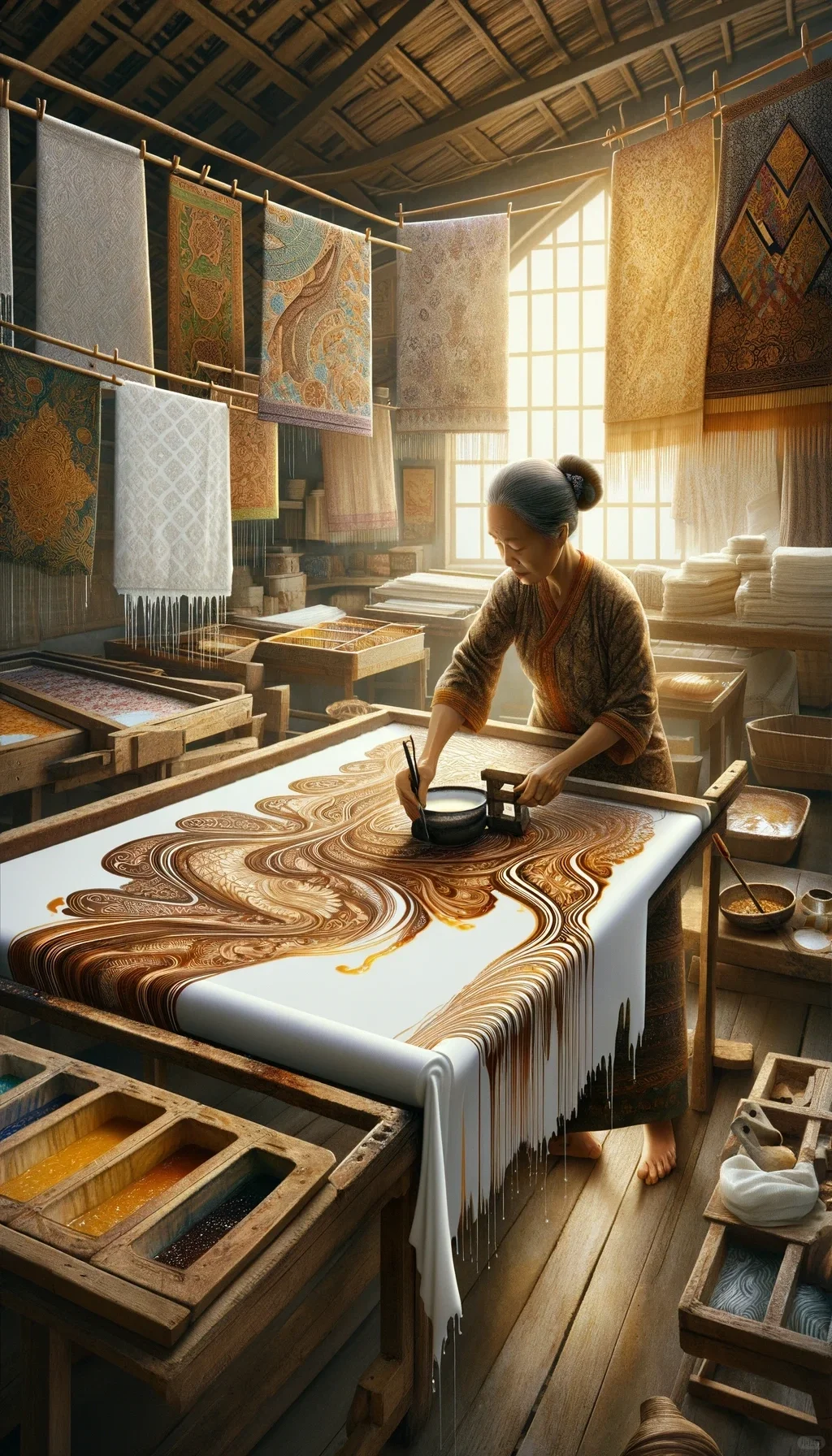 【手工印花技术】纺织行业的艺术创新