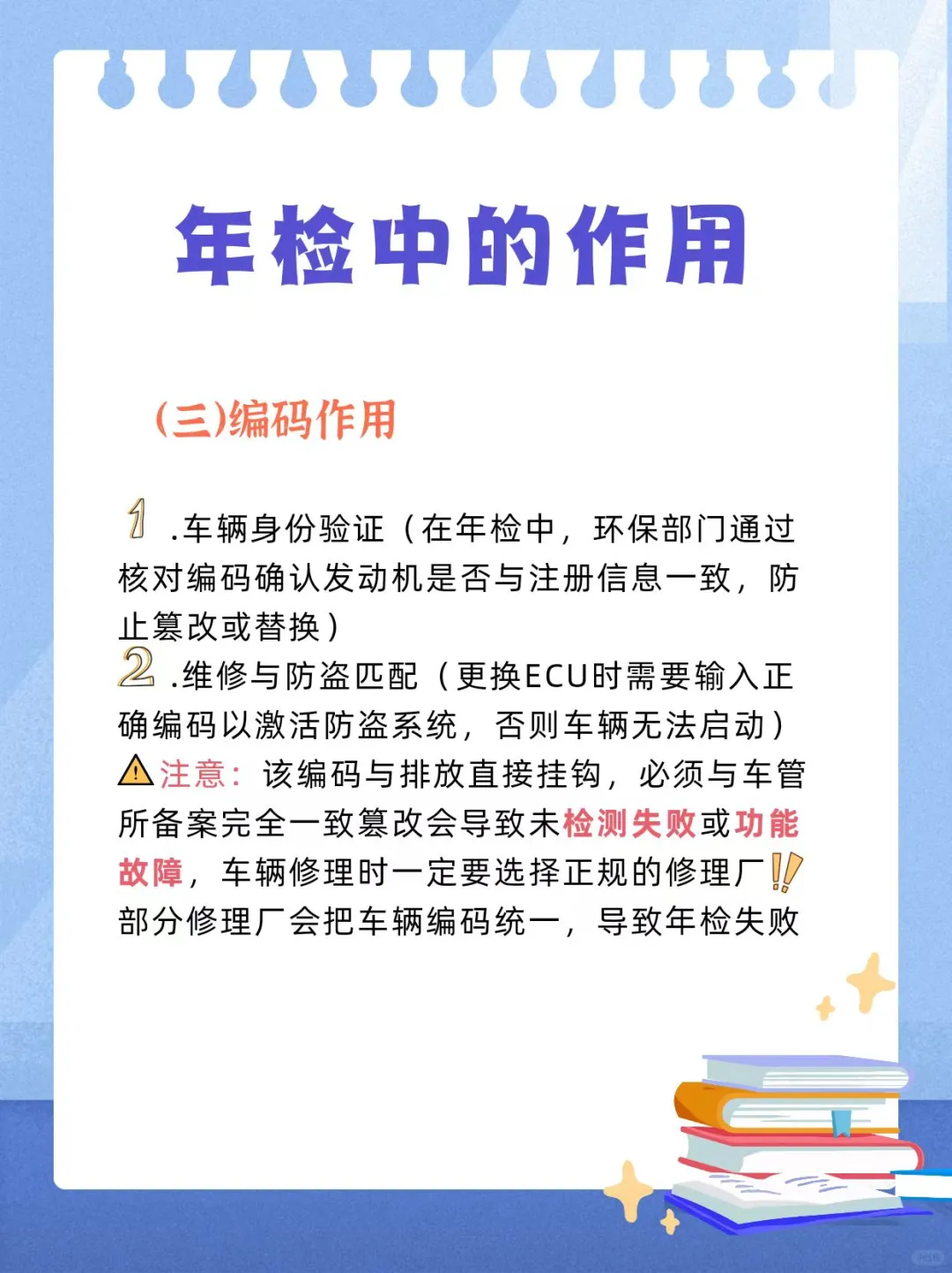 惊!!某车主年检不过关居然是因为它❗❓