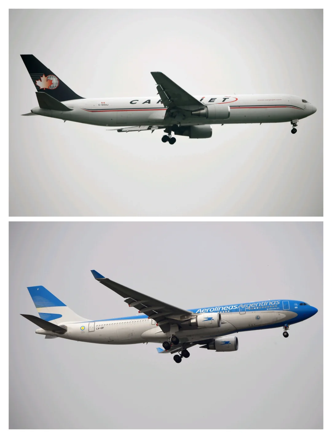 5年前的浦东机场 全球包机客改货 货机齐聚