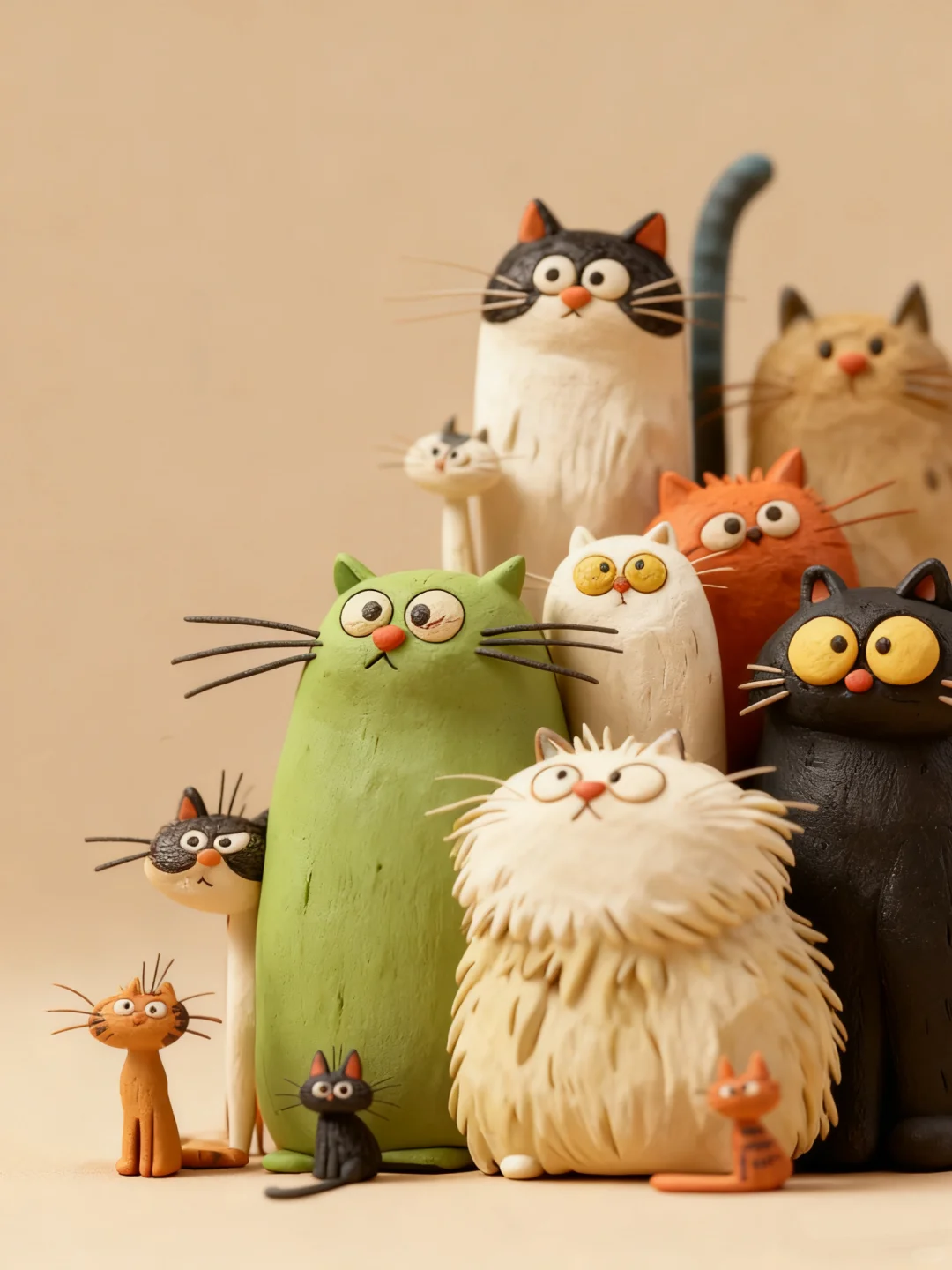 ?谁能拒绝这些“成精”的治愈系猫咪