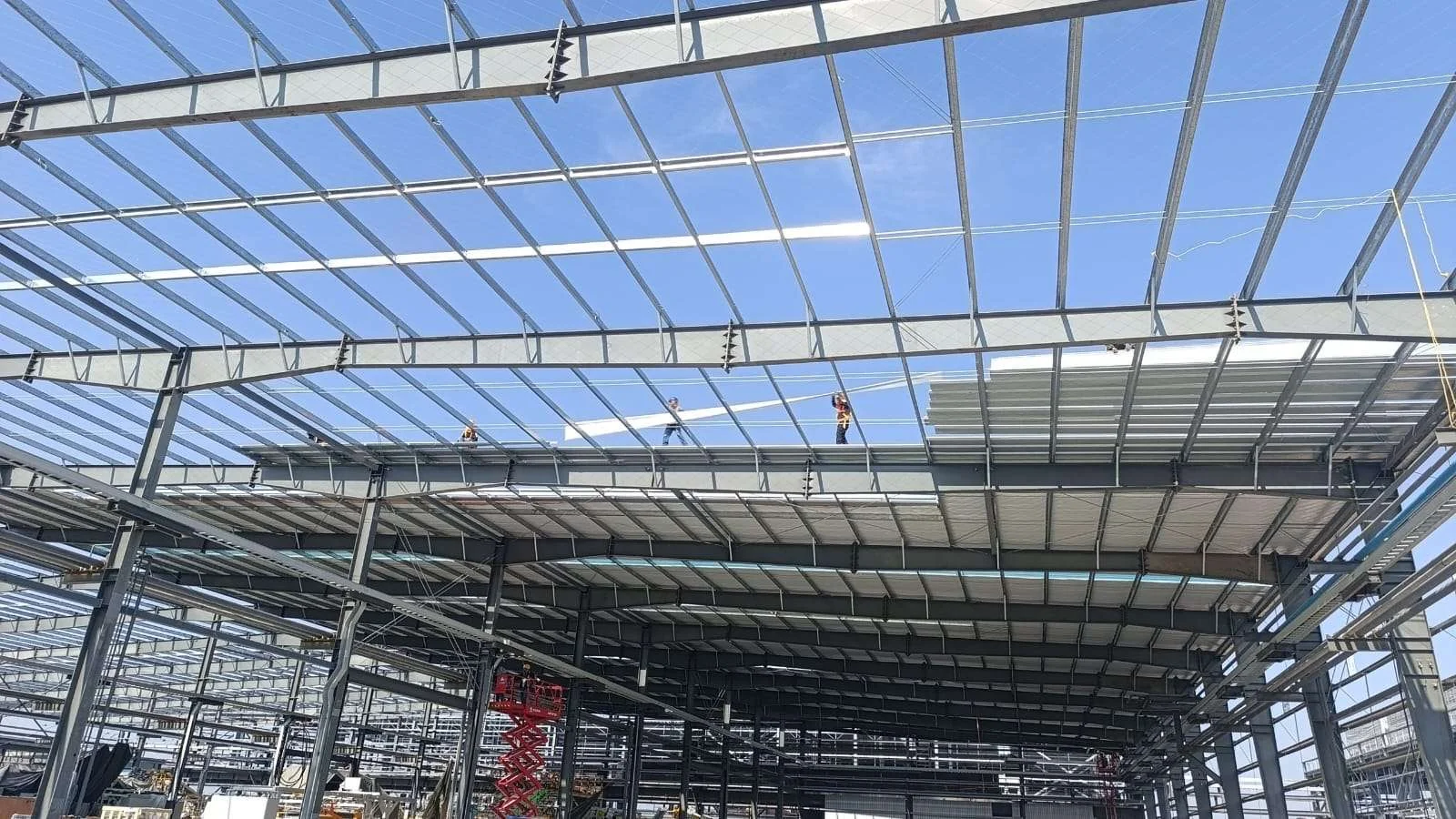 墨西哥钢结构厂房装修！