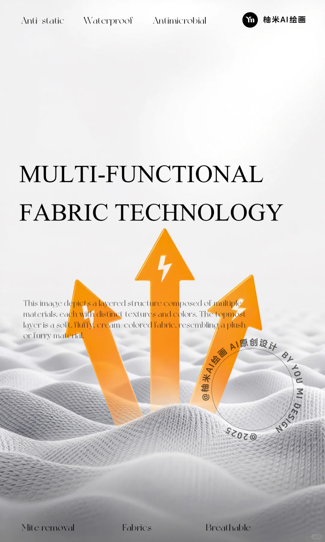 【第1期】防静电科技面料表现素材~