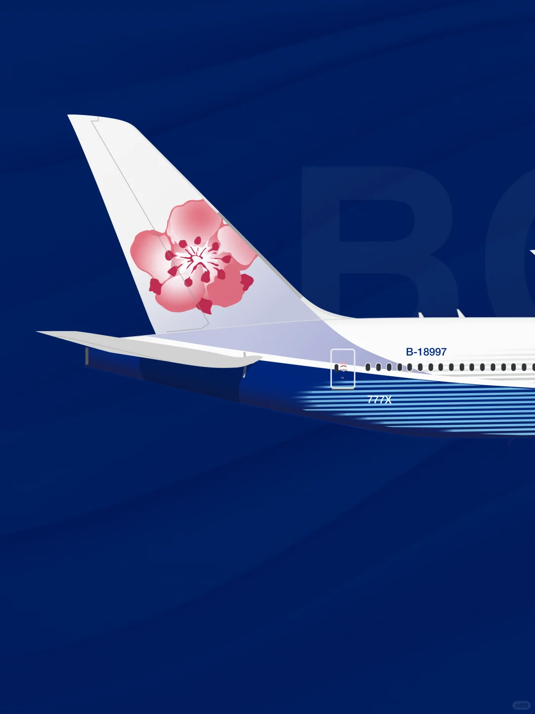 可以开始期待蓝鲸涂装的777-9了吗??