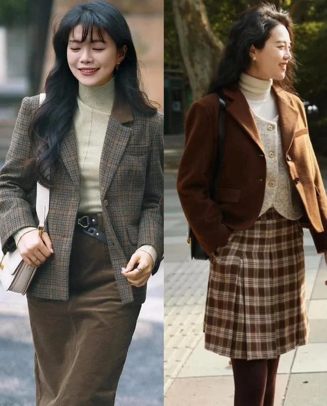 冬季职场穿搭秘籍：毛呢西装外套让你温暖又时尚！✨