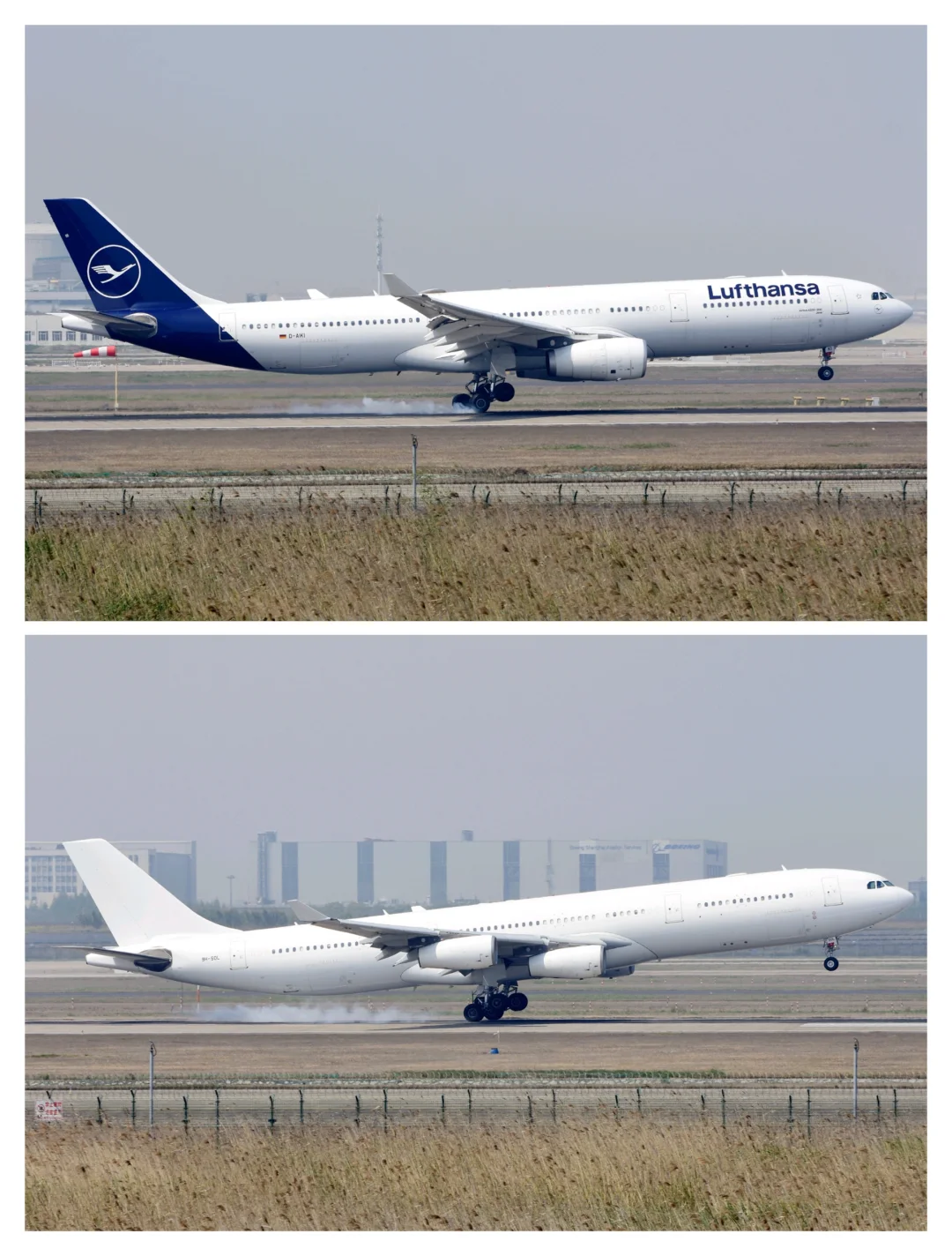 5年前的浦东机场 全球包机客改货 货机齐聚