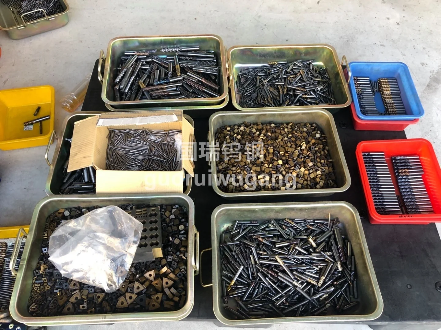 各种废旧钨钢硬质合金回收