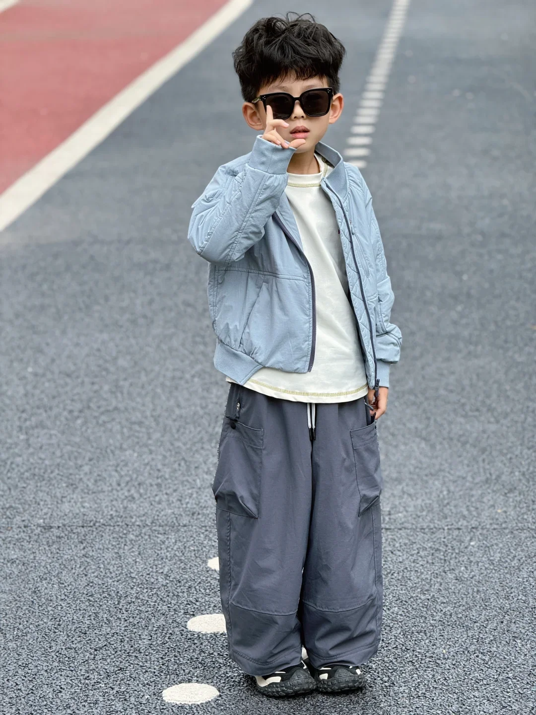 天呐‼️这男童秋日穿搭太有型了?
