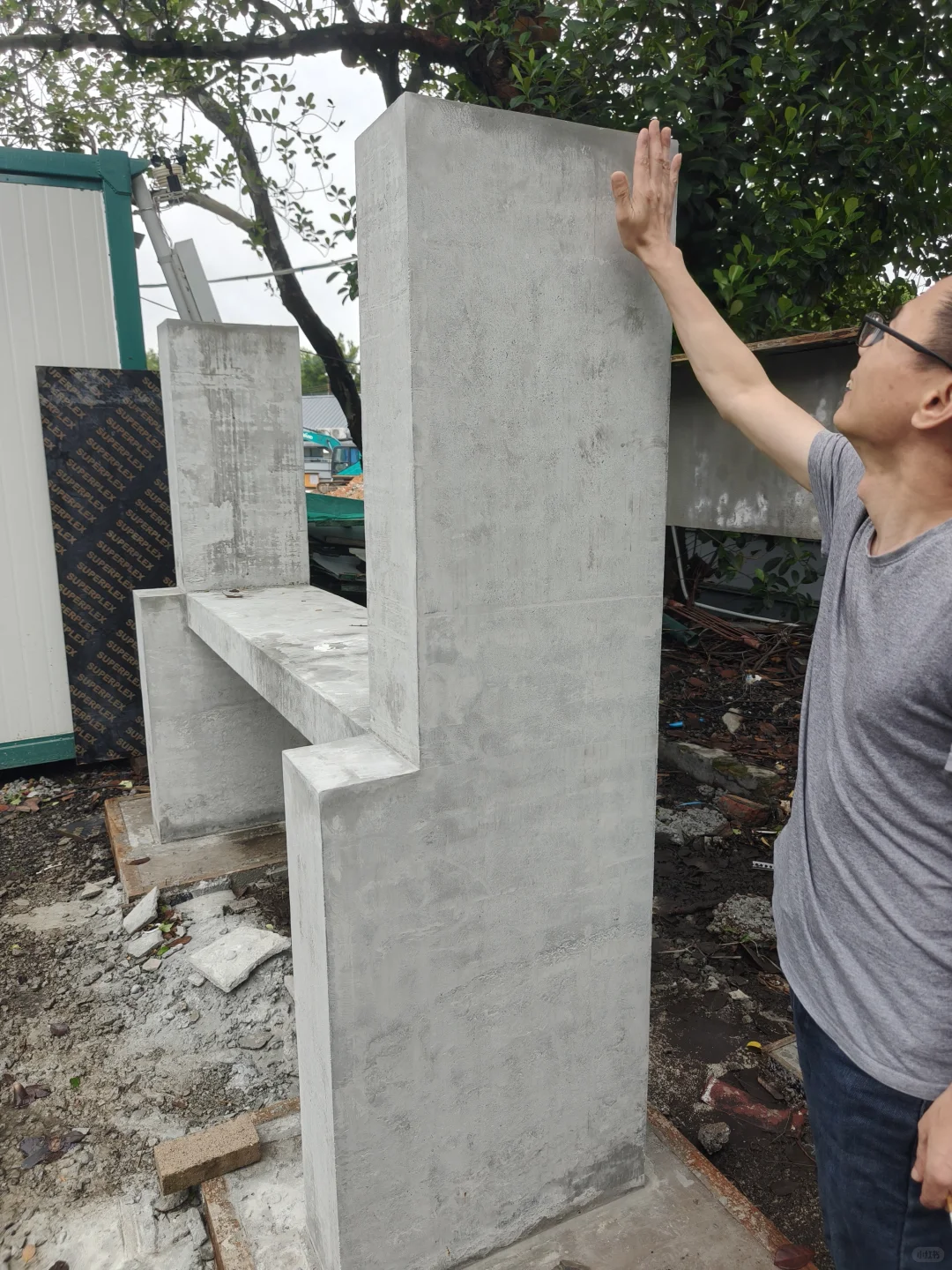 施工 | 来看清水混凝土样板