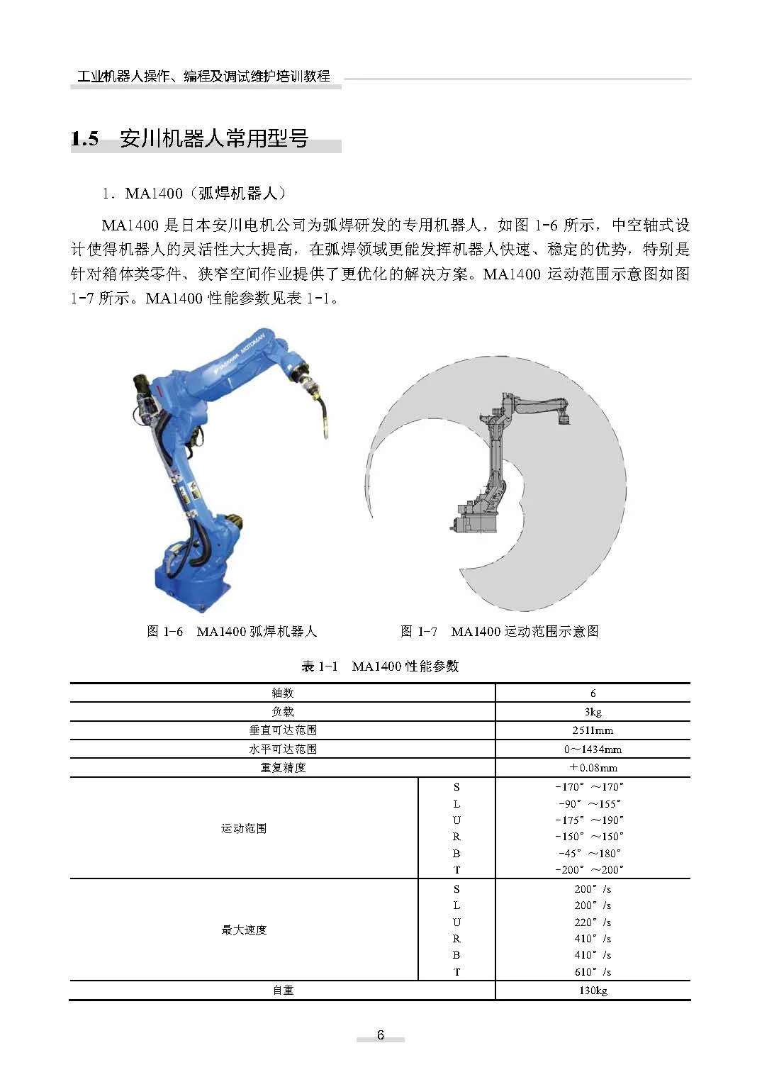 阅读推荐-工业机器人操作、编程及调试教程