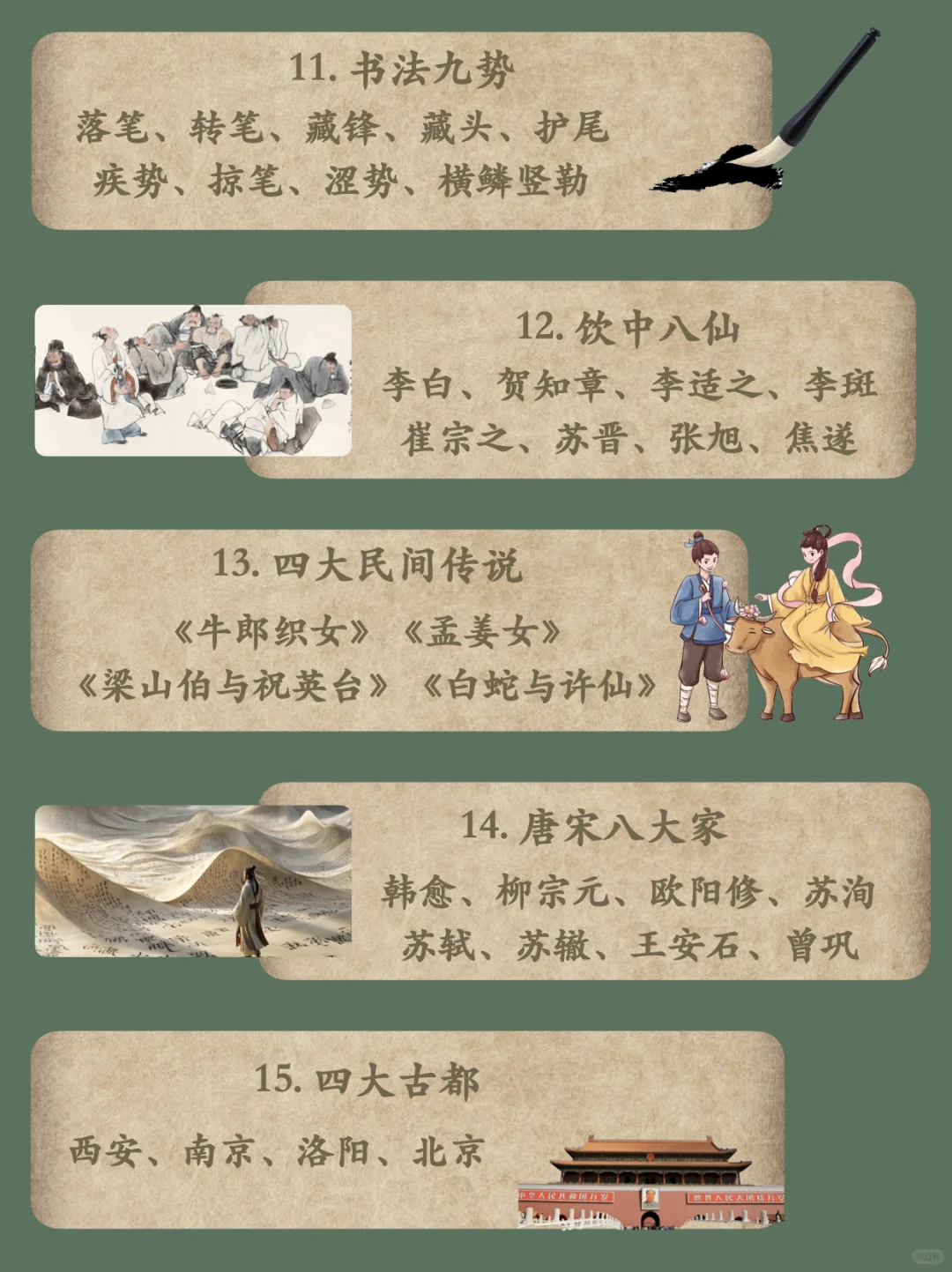 整个感动了！中国传统文化常识你知道几个呢