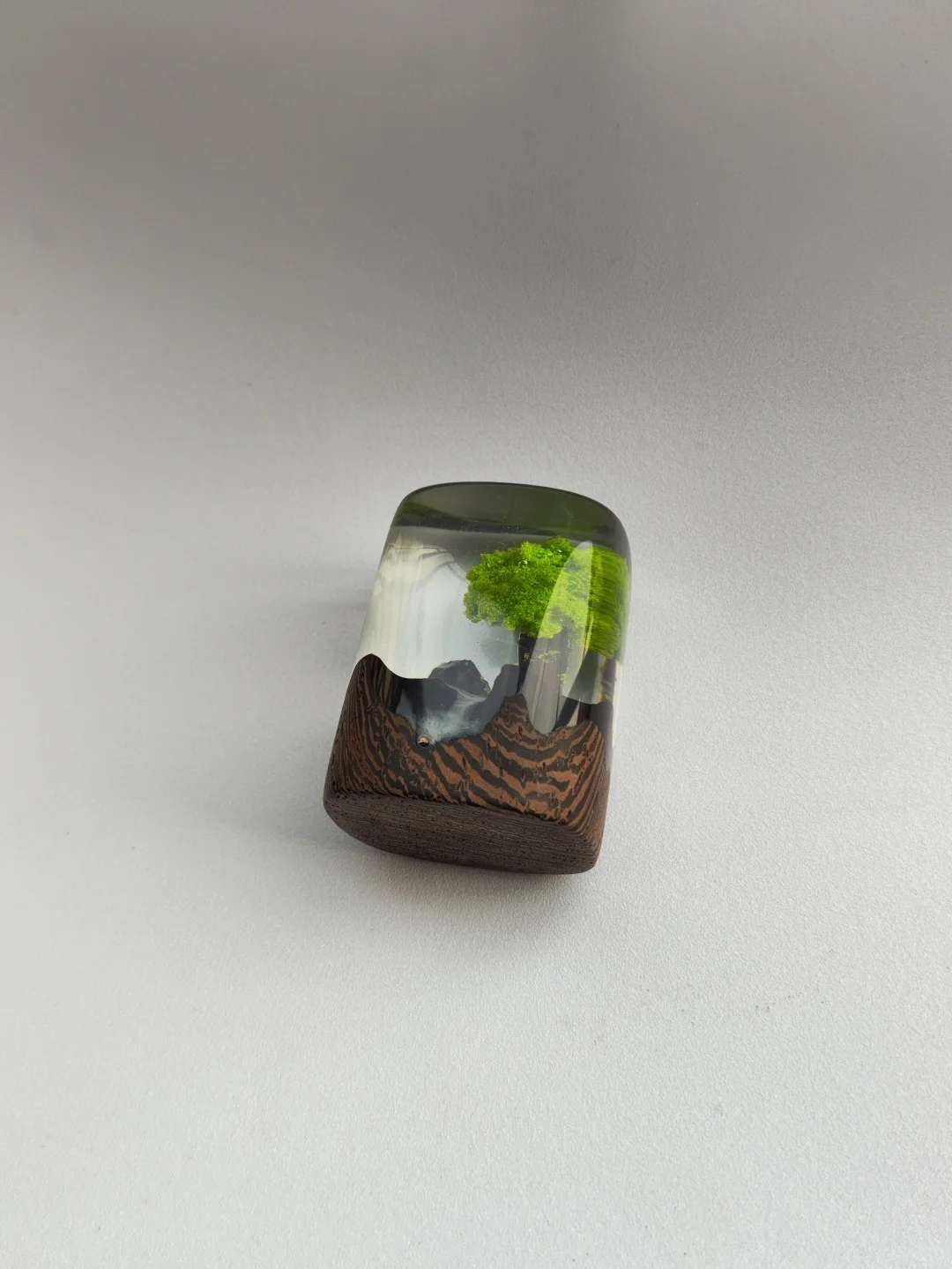 自己制作的小树摆件