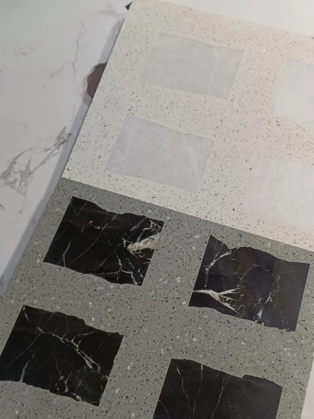 手工板水磨石预制板定制打样款分享