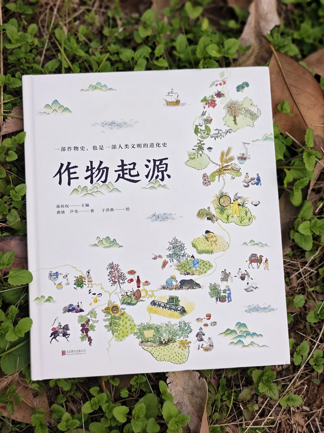 儿童农业科普绘本|纯手绘农作物科普