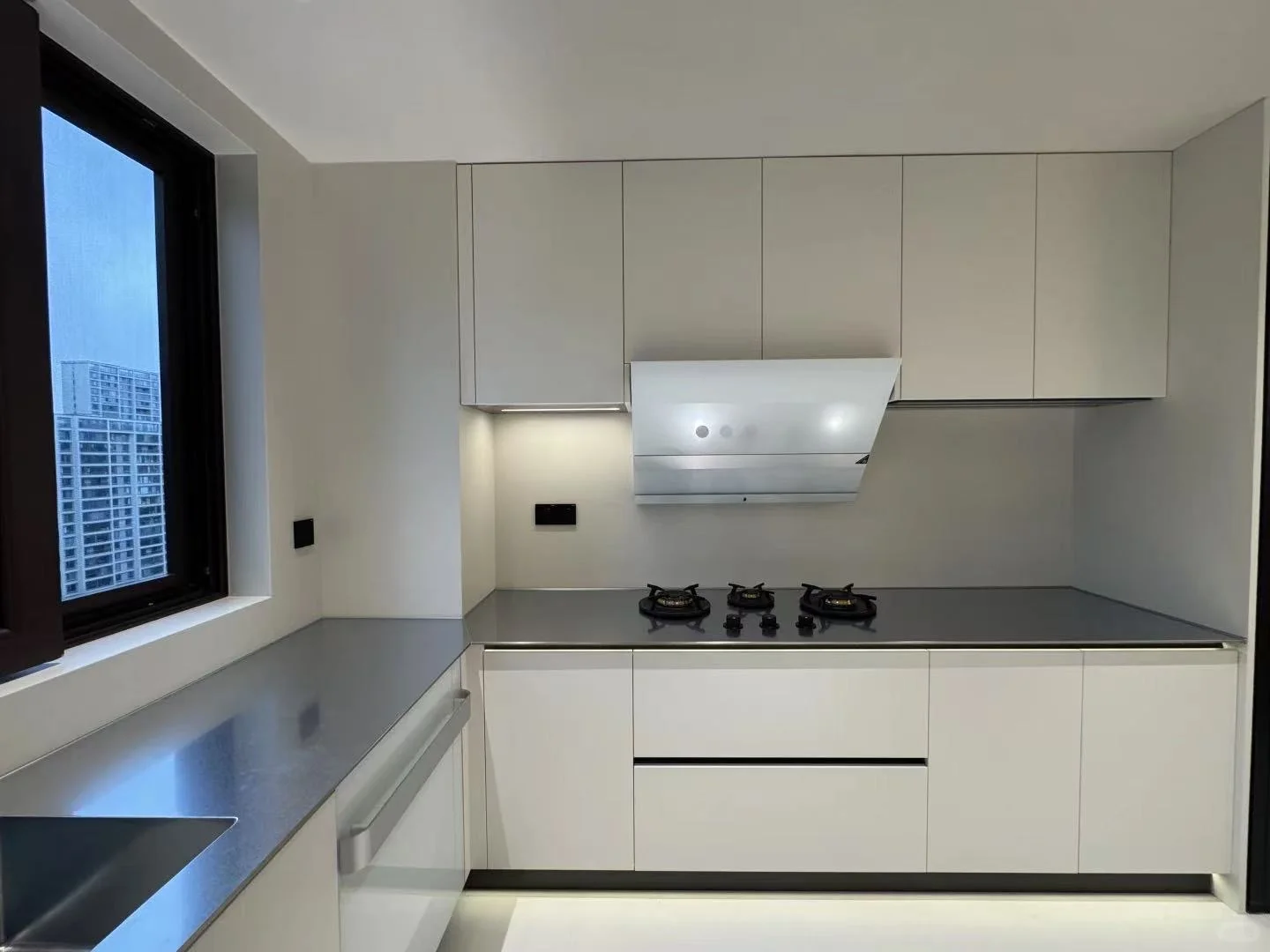 实心铝合金台面真香！