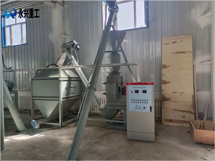 养鸡场生产饲料加工机器设备推动