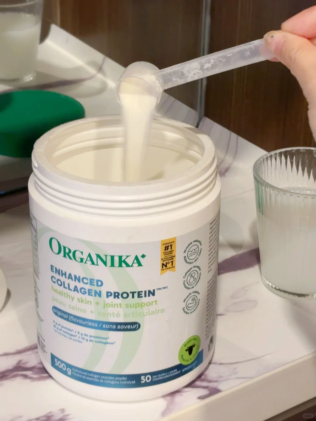 脸部有紋试试粉剂胶原蛋白肽可行吗？