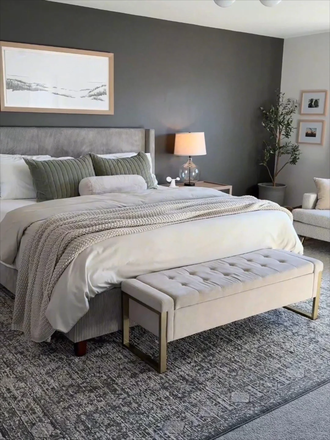 卧室改造｜北美软装分享✨