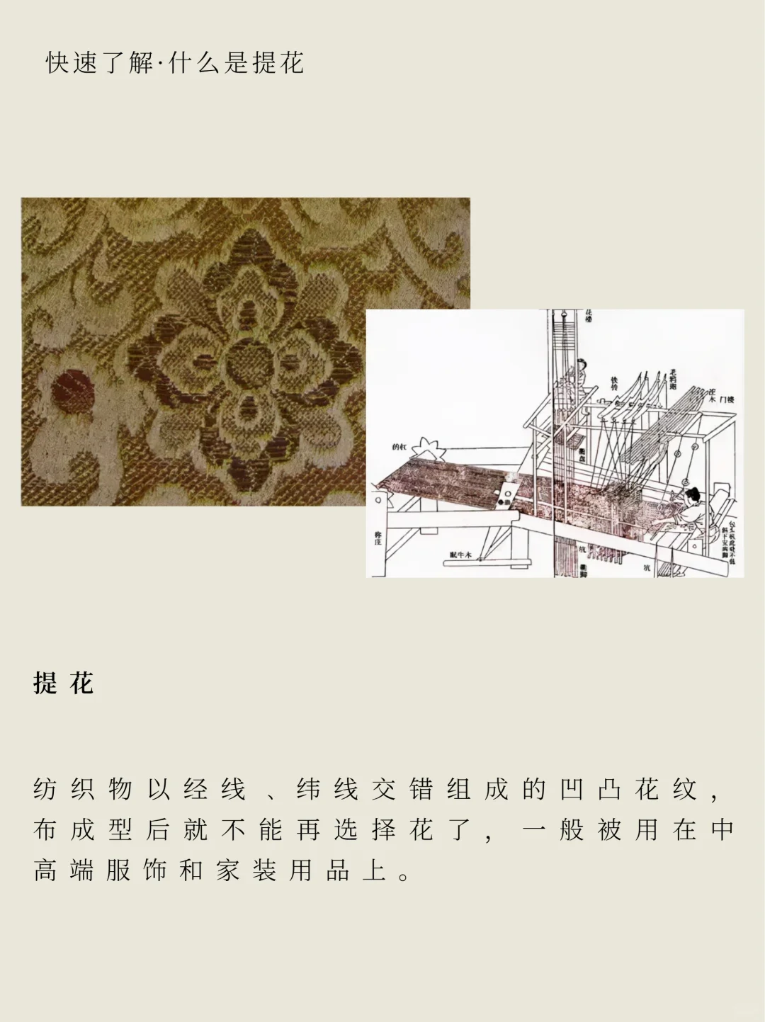 面料科普｜一分钟了解什么是提花