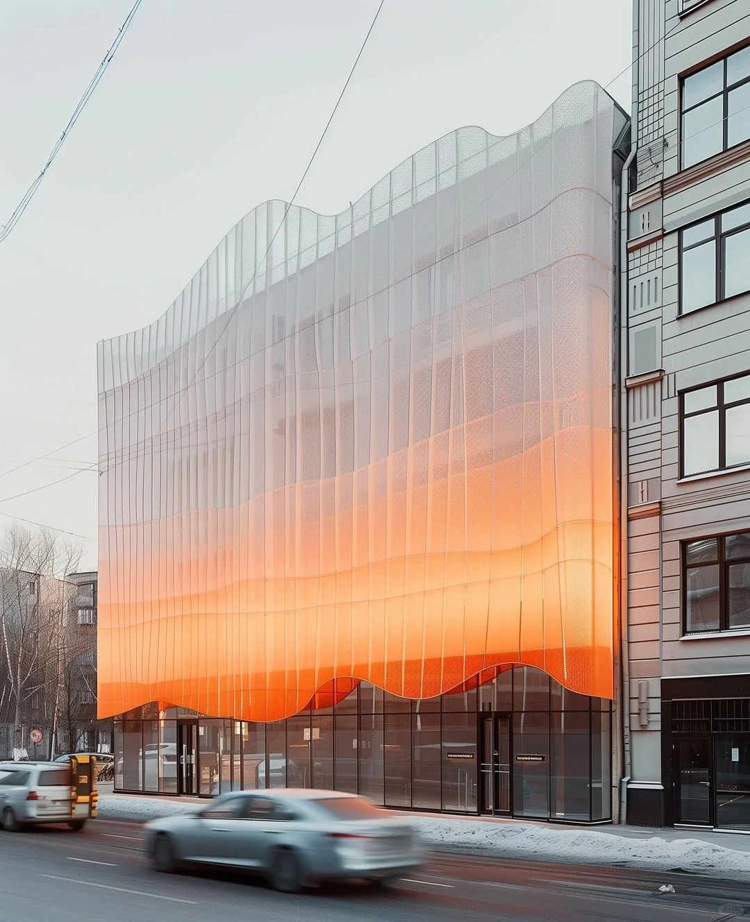 橙影琉璃/商业建筑立面灵感系列