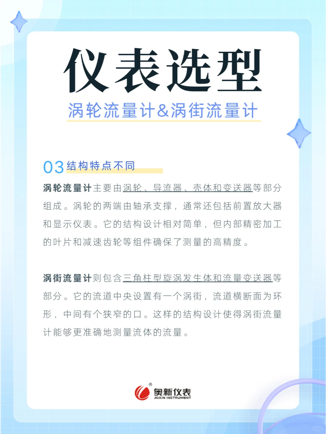 涡轮涡街 差点没分清