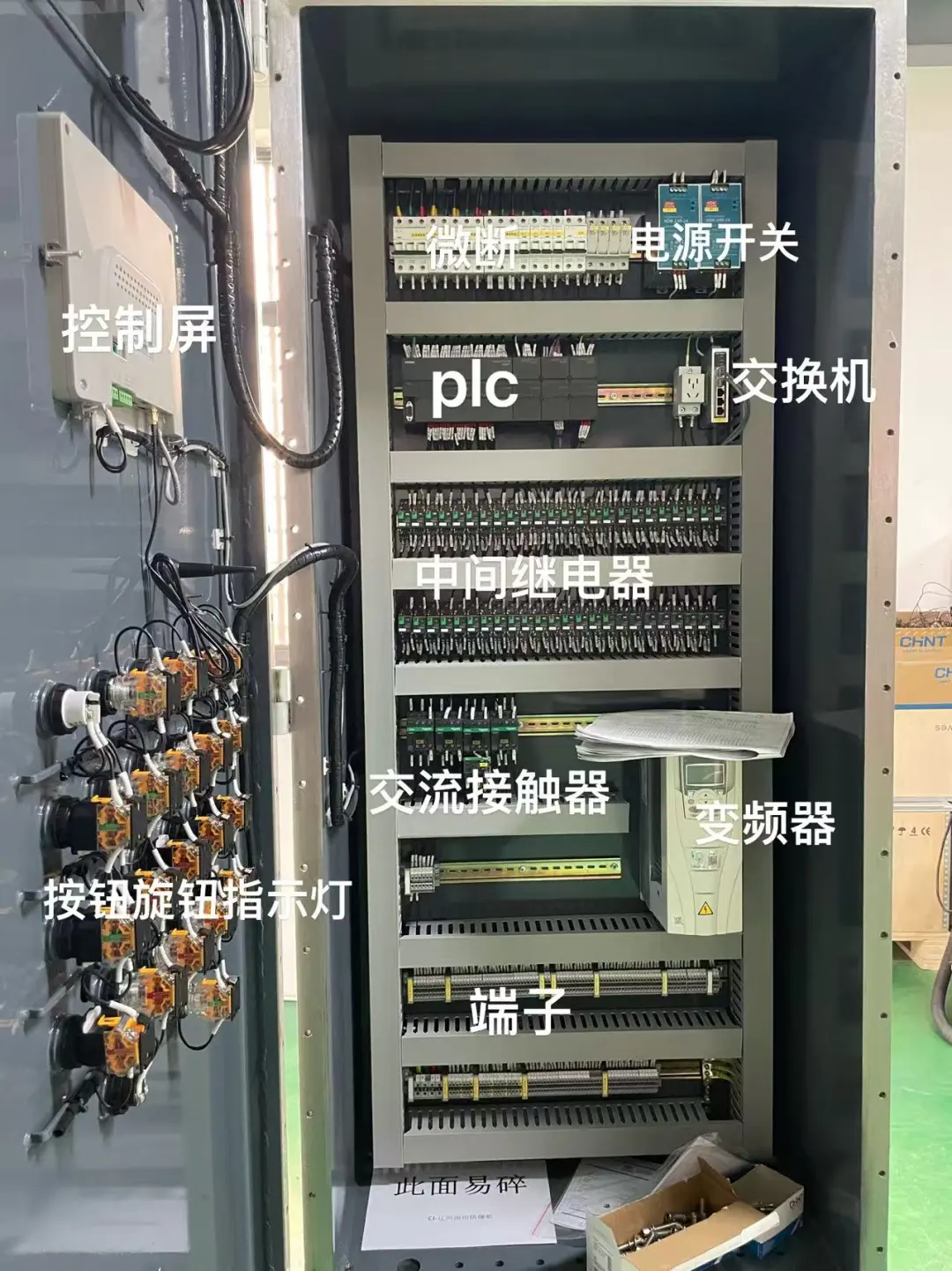 防爆控制柜里的组成部分