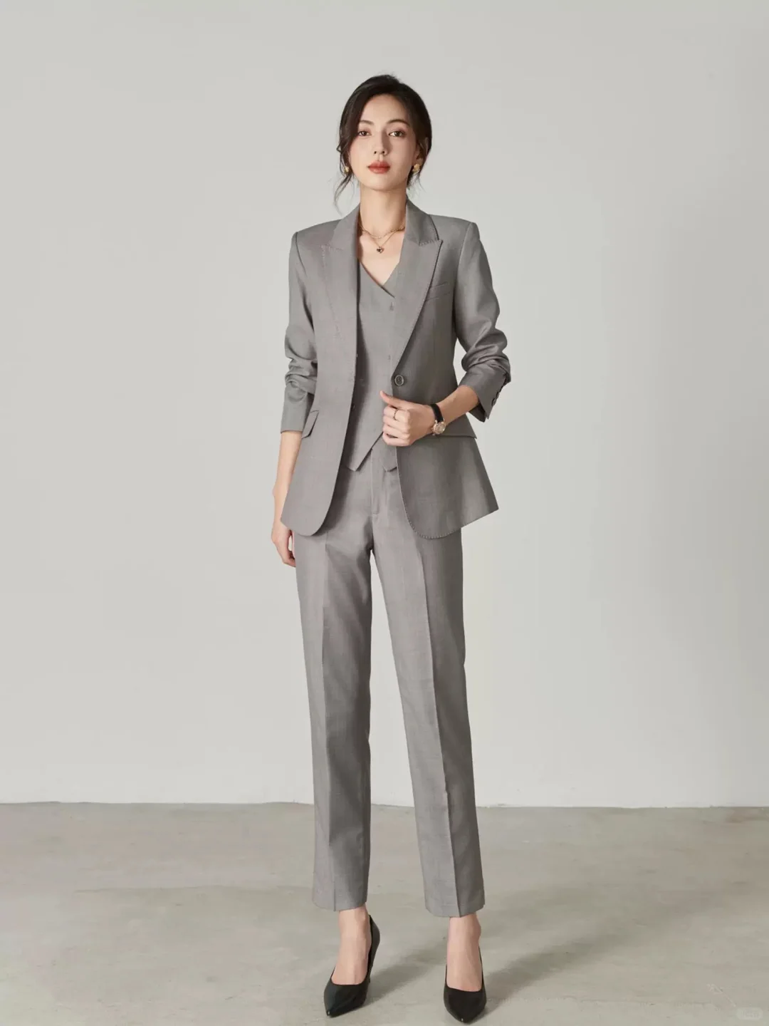 一周职场西装穿搭集合 | 秋冬职场精英穿搭