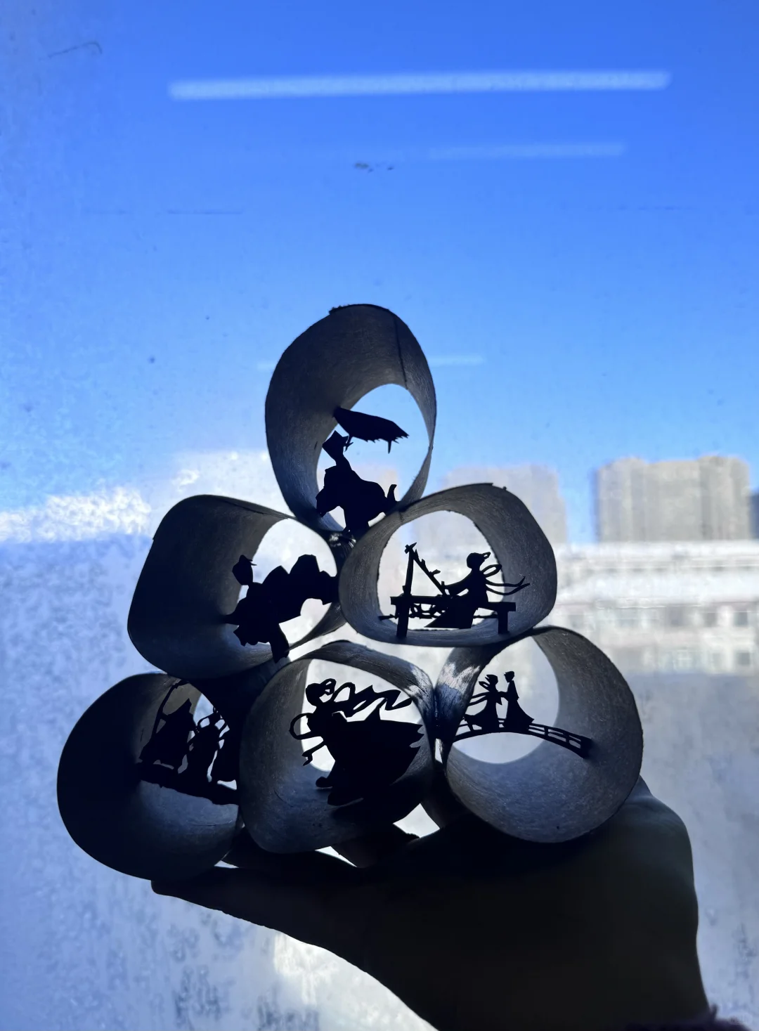 废旧纸筒再利用