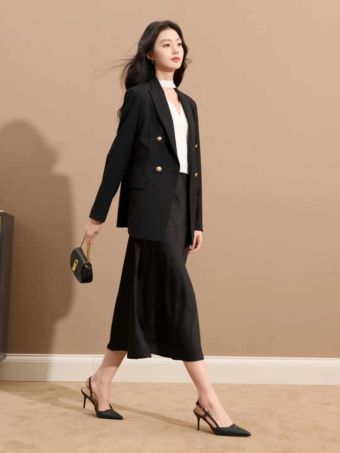 高智通勤·经典双排扣西装