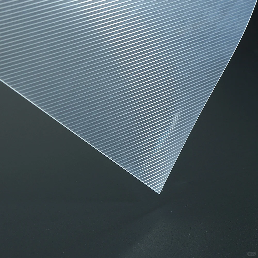 PP材质透明斜纹塑料片材 可制文件袋等等