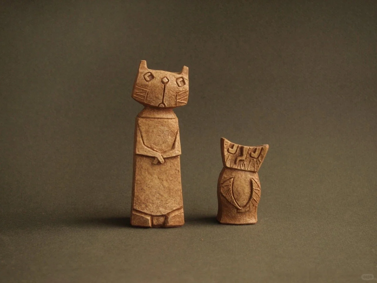 外国艺术家陶艺小动物艺术素材分享