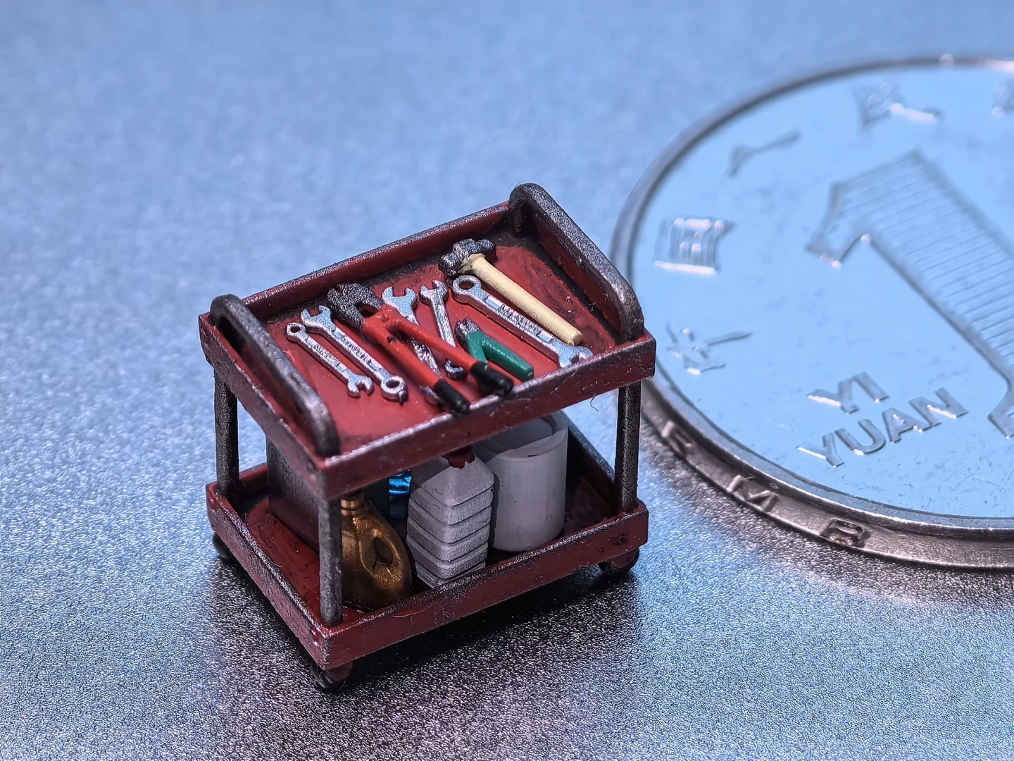 1/64修理厂工具车