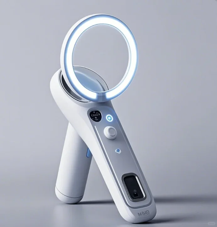 手持放大仪器，带照明，带拍照，充电