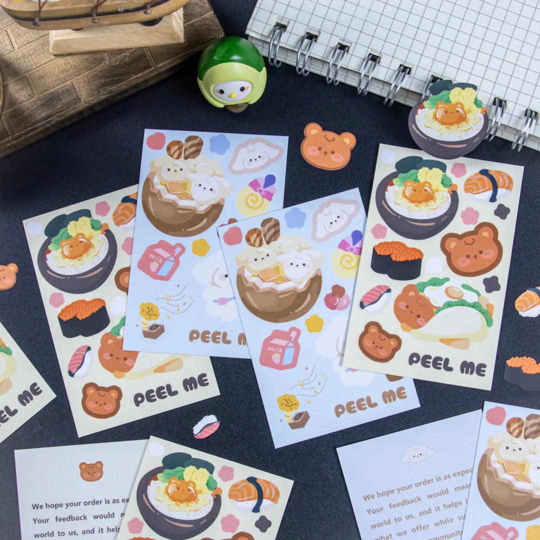 宝子们~定制贴纸找这家，效果直接美翻!