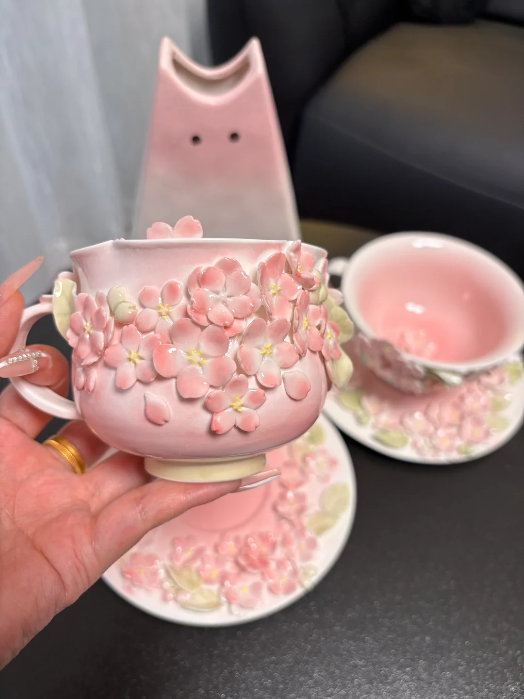 ?花口樱花杯返图