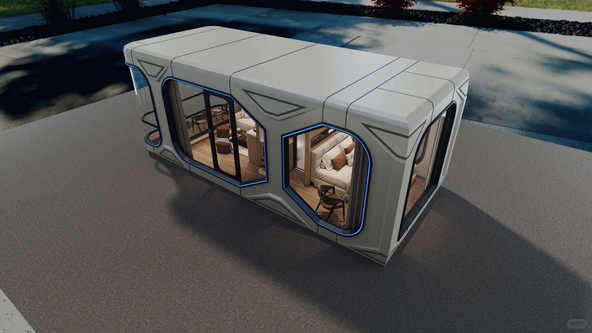 混凝土太空舱设计